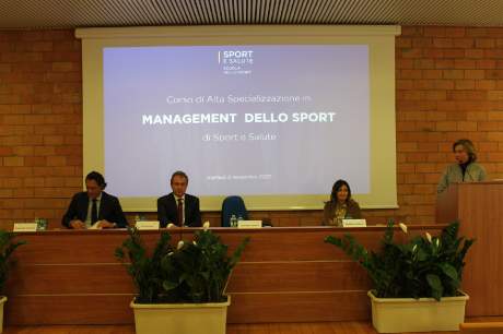 Apertura della IX edizione del Corso di Management dello Sport di Sport e Salute