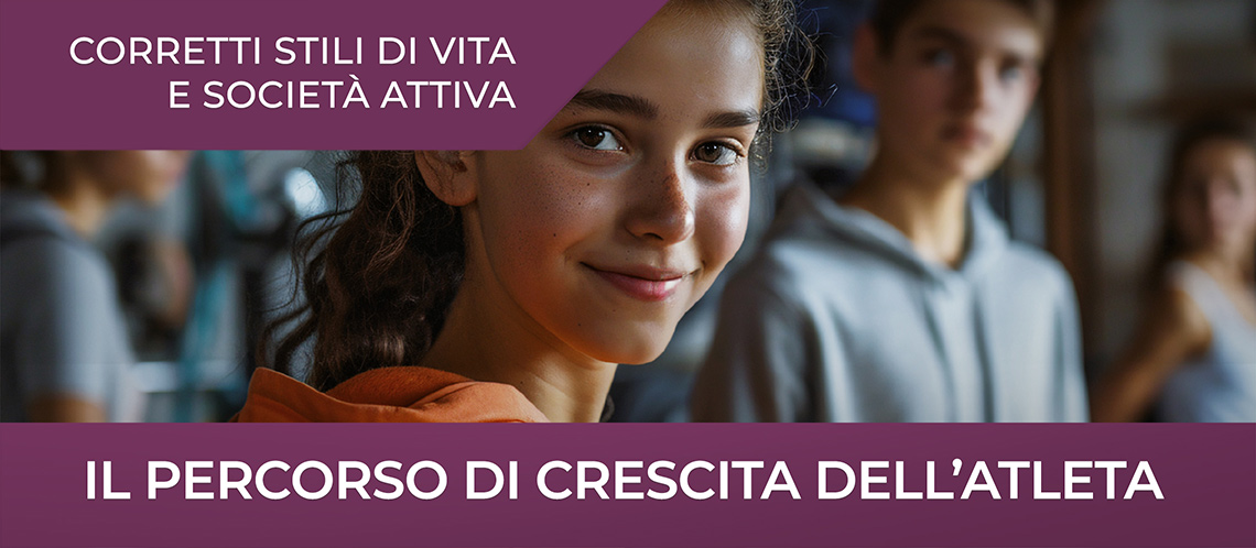 Banner - corso Il percorso di Crescita dell'atleta